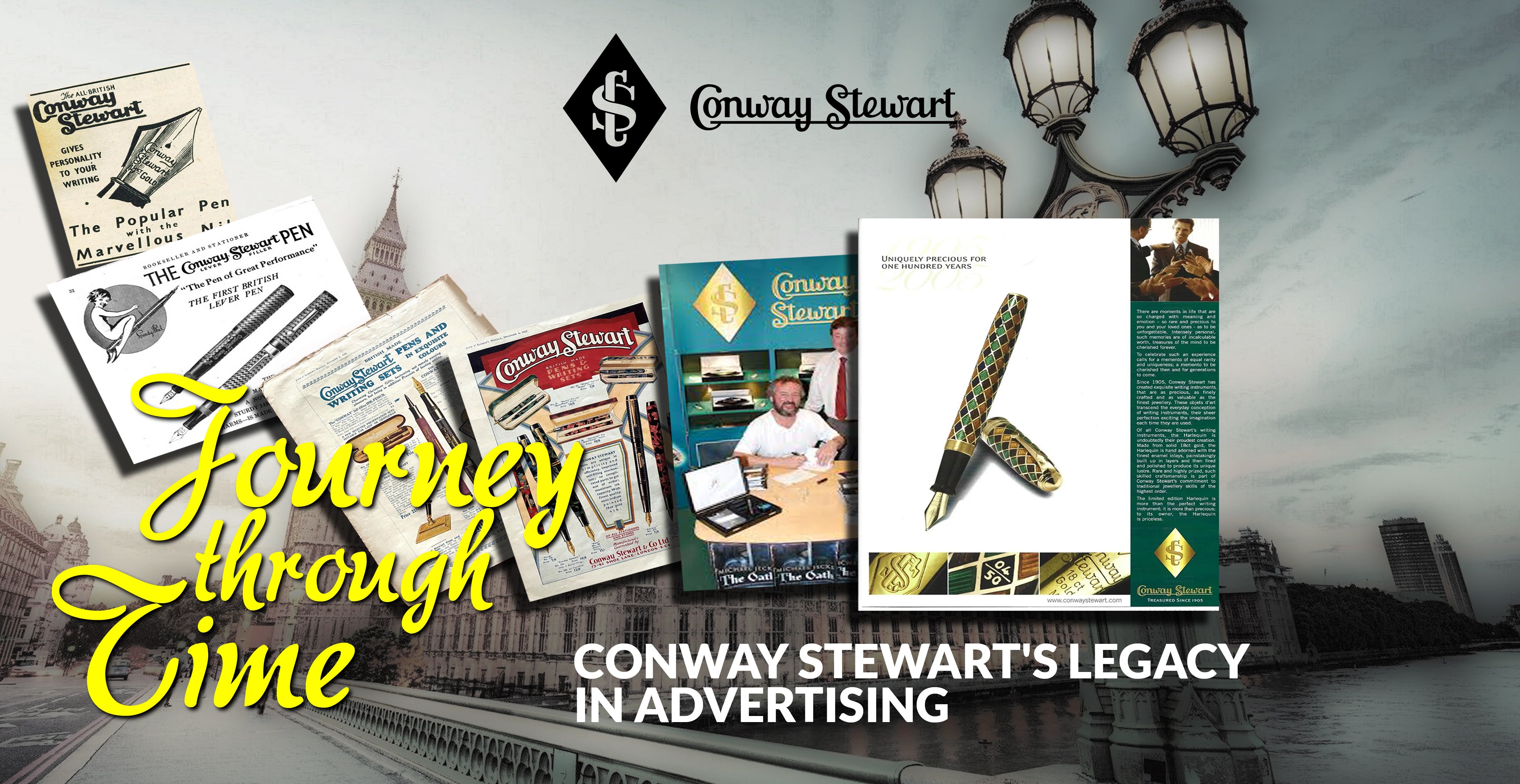 The Legacy of Conway Stewart’s Vintage Advertising: A Retrospective