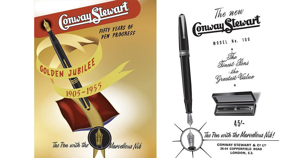 Conway Stewart’s iconic Series 100 pen conwaystewart.com Conway Stewart’s iconic Series 100 pen conwaystewart.com