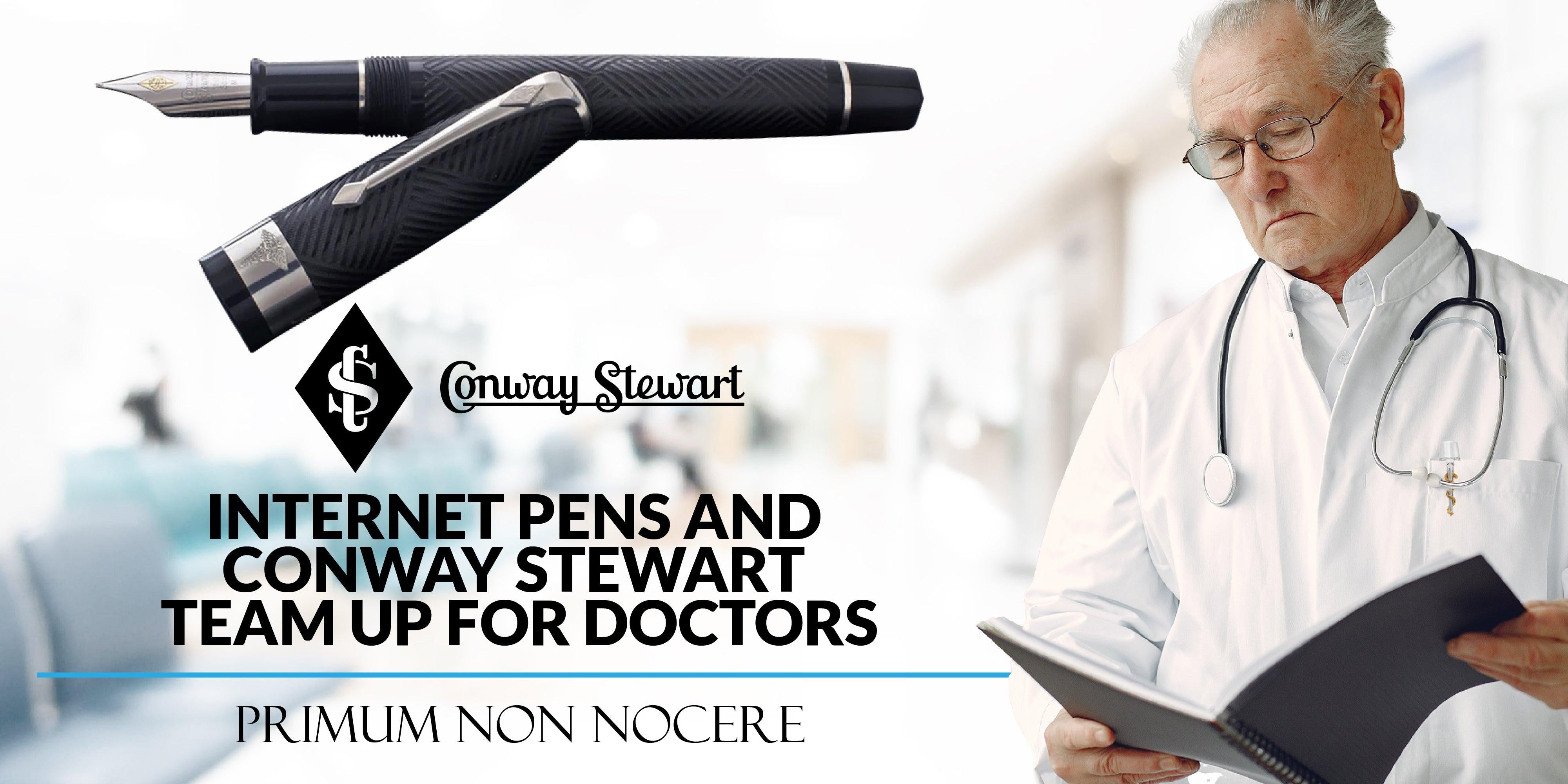 Internet Pens and Conway Stewart Team Up For Doctors, 2006 - Conway Stewart Internet Pens and Conway Stewart Team Up For Doctors, 2006 - Conway Stewart