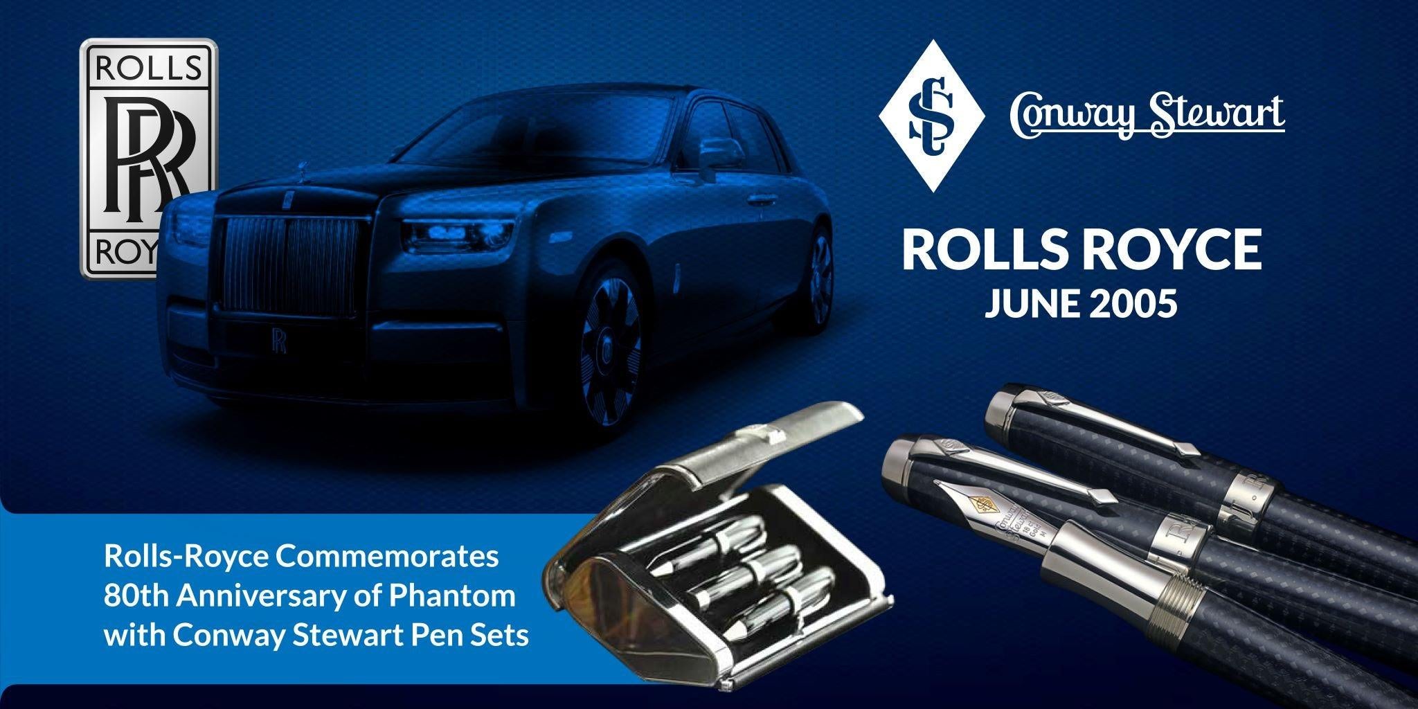 Rolls-Royce Commissions Pen Set, 2005 - Conway Stewart Rolls-Royce Commissions Pen Set, 2005 - Conway Stewart