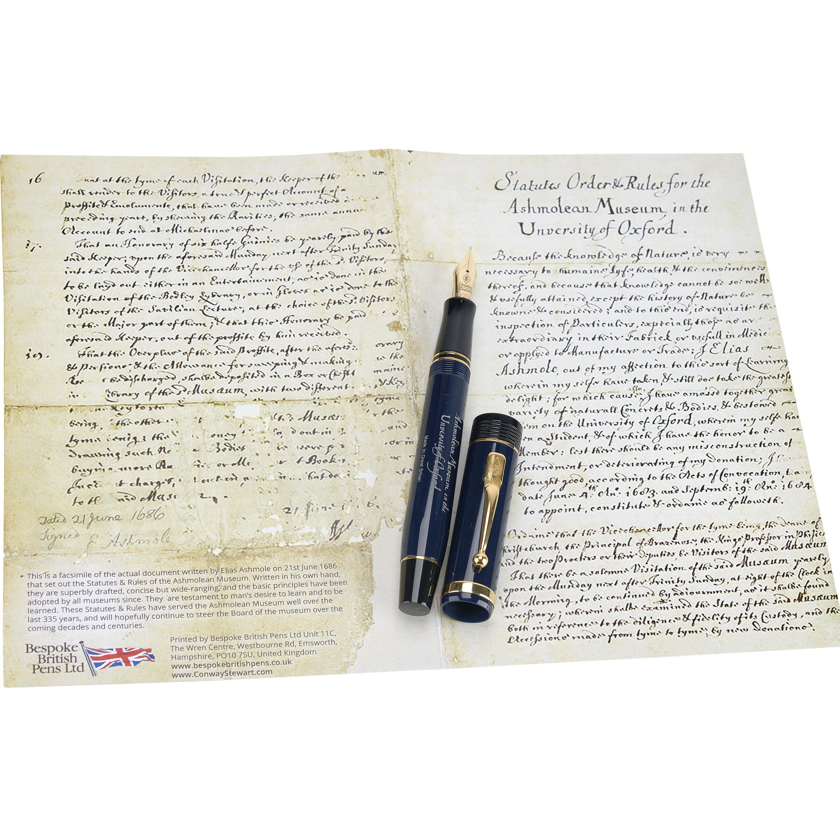 Conway Stewart Ashmolean Pen - John Ruskin conwaystewart.com Conway Stewart Ashmolean Pen - John Ruskin conwaystewart.com