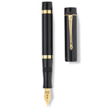 Conway Stewart Marlborough Vintage Black Ebonite Gold conwaystewart.com Conway Stewart Marlborough Vintage Black Ebonite Gold conwaystewart.com