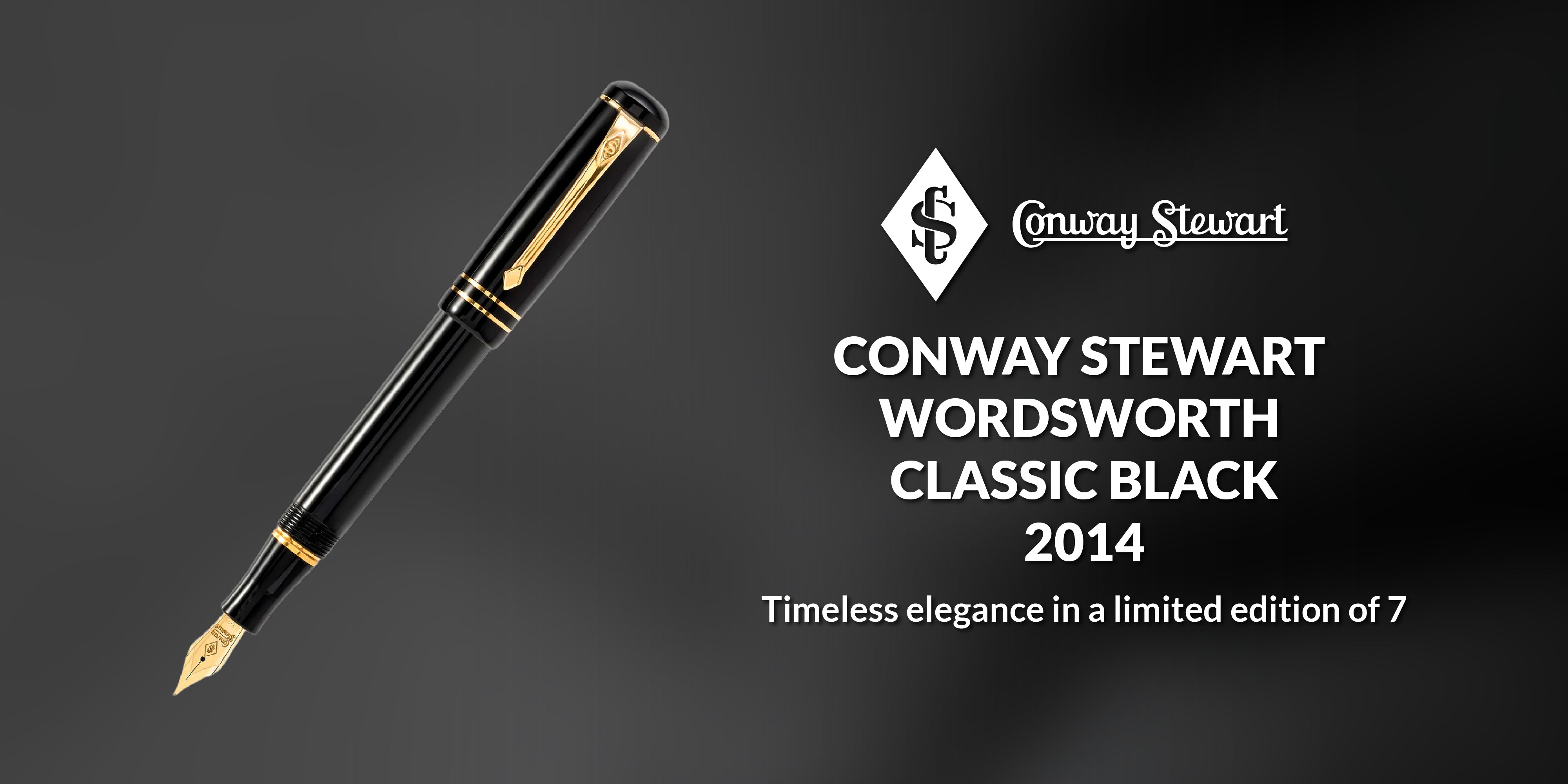 Conway Stewart Wordsworth Classic Black, 2014 - Conway Stewart