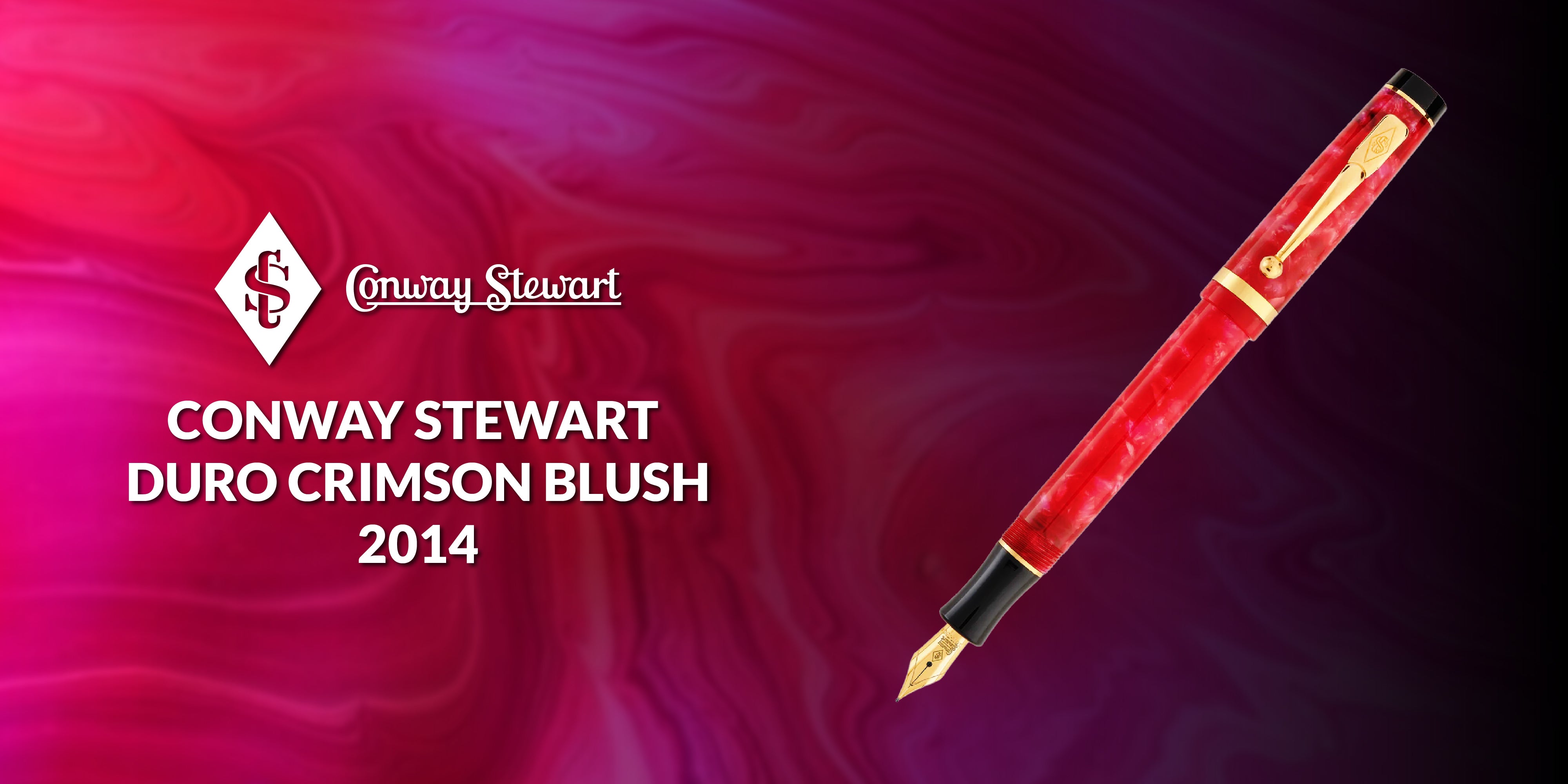 Conway Stewart Duro Crimson Blush, 2014 - Conway Stewart