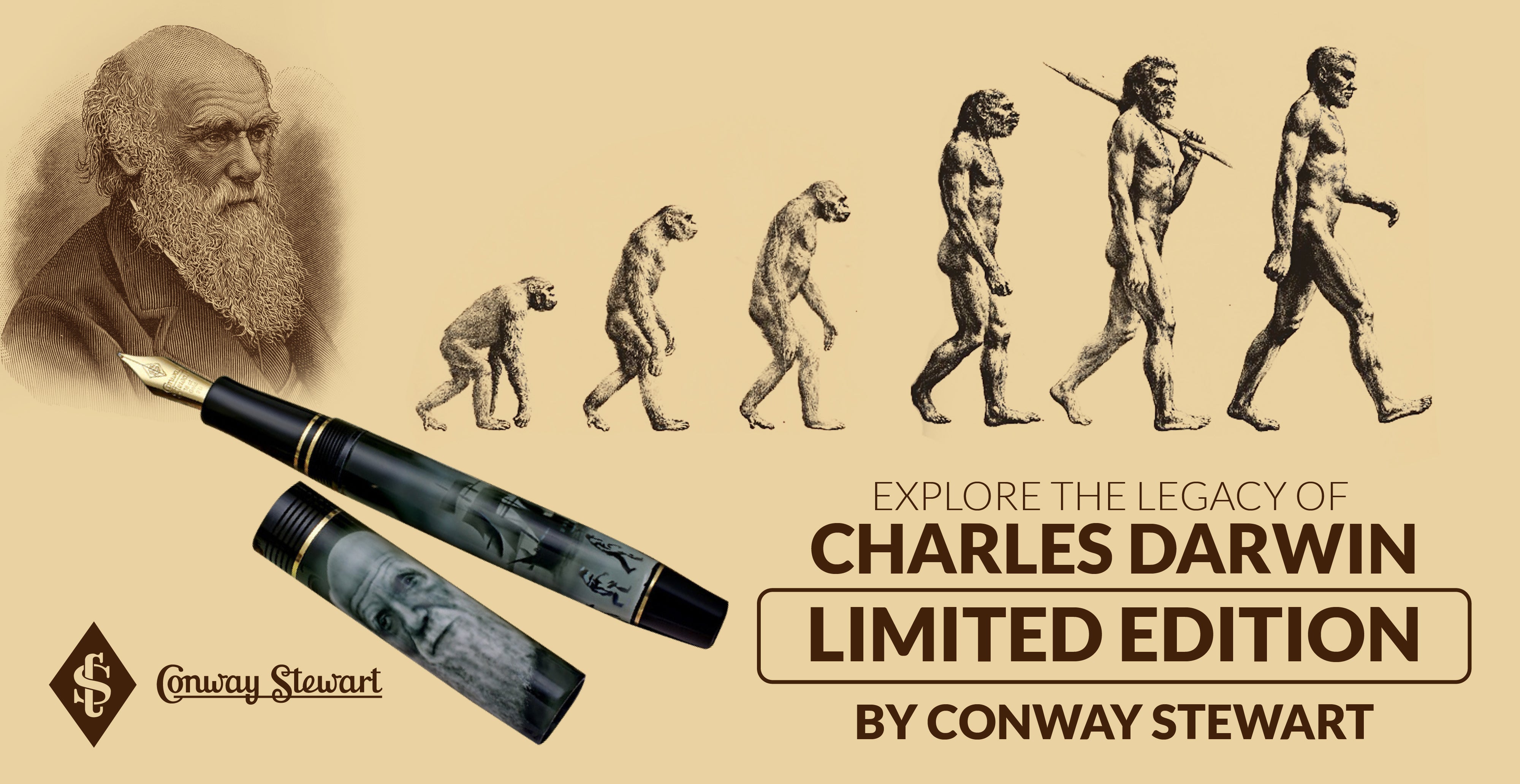 Conway Stewart 'Charles Darwin' Limited Edition