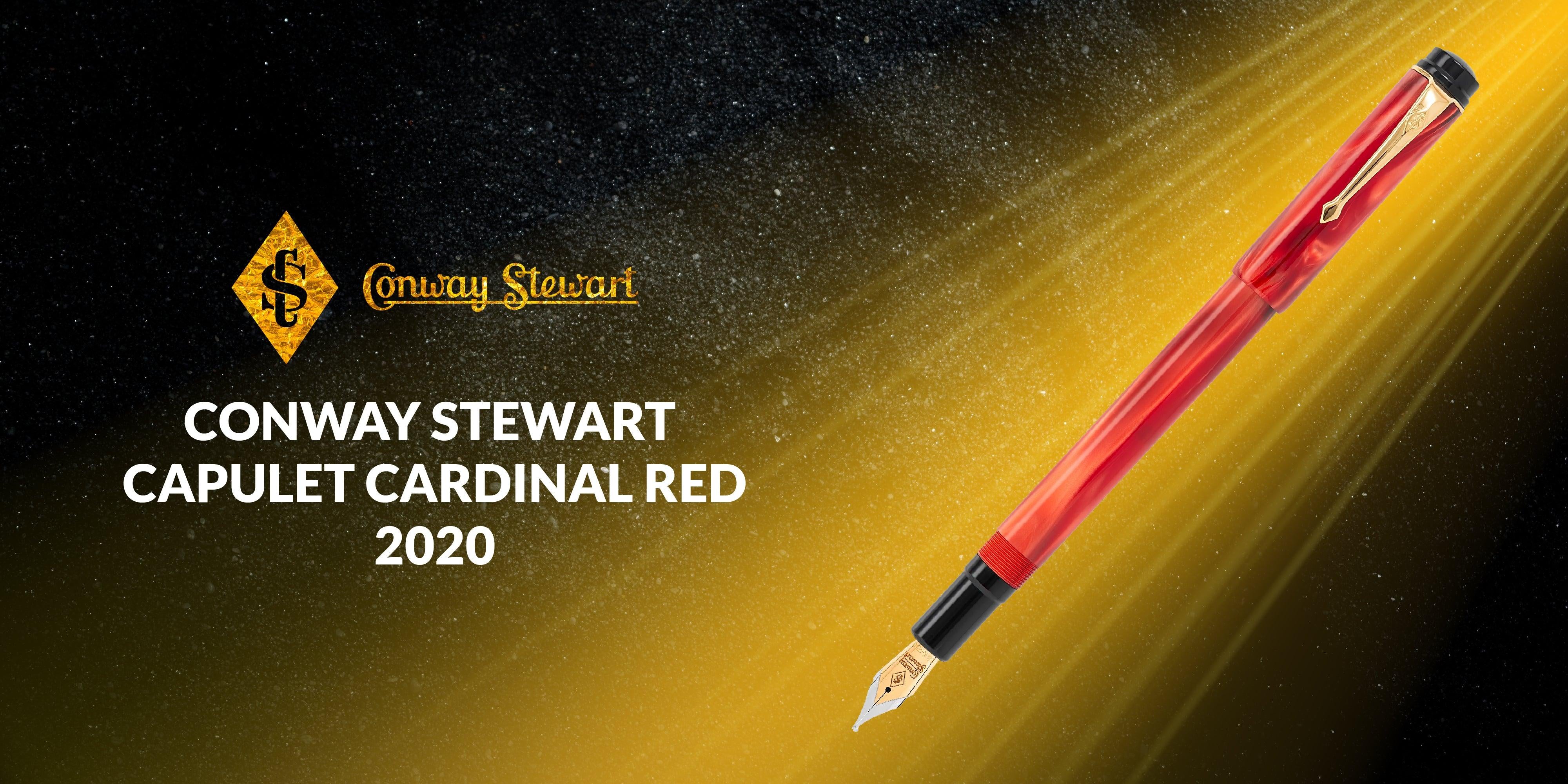 Conway Stewart Capulet Cardinal Red, 2020 - Conway Stewart