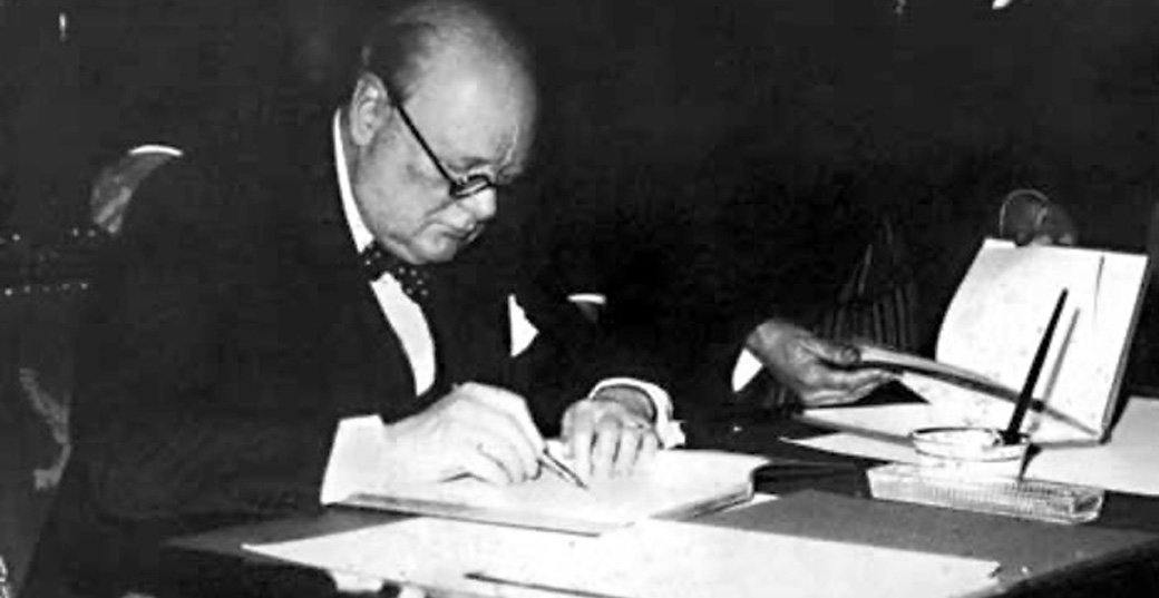 The enduring links between Sir Winston Churchill and Conway Stewart conwaystewart.com