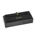 Black Conway Stewart presentation box with suede pen tray